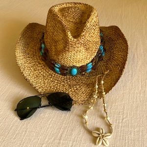 Coastal HeadWear Authentic 100% Natural Cowboy Hat